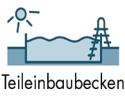 Teileinbaubecken