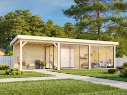 Palmako Carport/Pavillon Connect Lenna 24,9 m² Set 417 Slide