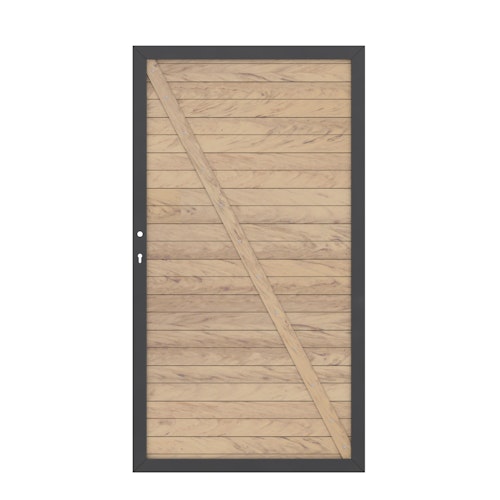 TraumGarten System WPC Classic Einzeltor