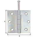 Vorschaubild Alberts® Scharnier  76 x 76 mm