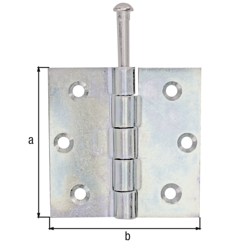 Alberts® Scharnier  76 x 76 mm