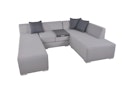 Vorschaubild Garden Pleasure Lounge Set WELLINGTON, Aluminium / Olefin (100 % Polypropylen)