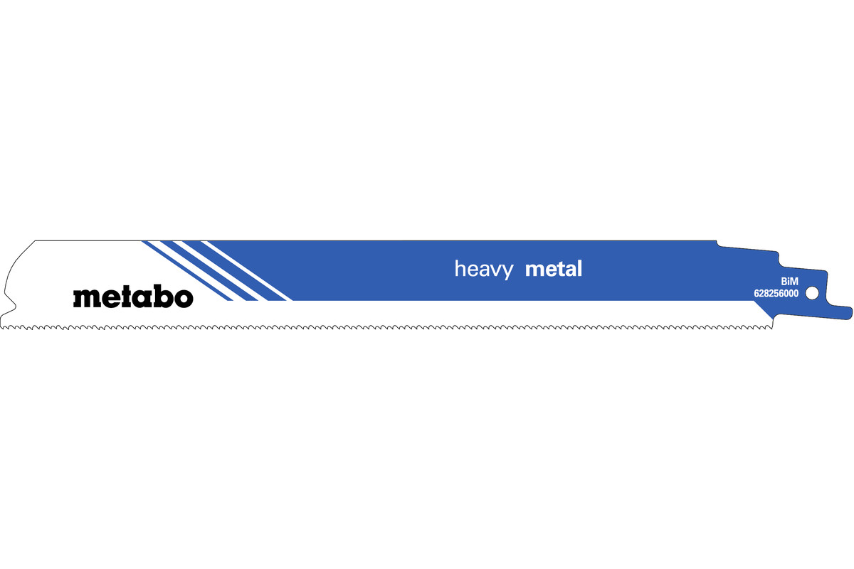 Metabo 5 Säbelsägeblätter "heavy metal" 225 x 1,1 mm1,4+1,8 mm/ 14+18 TPI