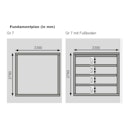 Vorschaubild Karibu Woodfeeling Gartenhaus Bastrup 7 naturbelassen - 28 mm