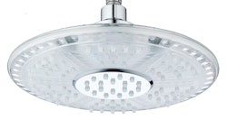 LED-Kopfbrause GALAXIS, Chrom/Transparent