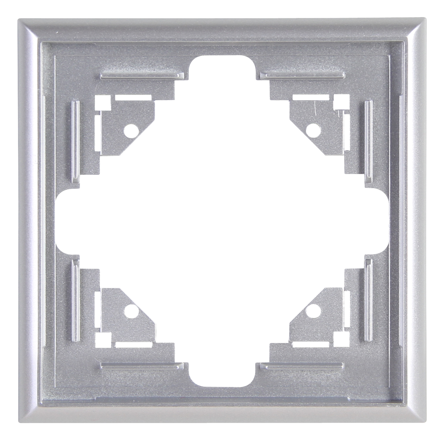 Kopp Abdeckrahmen MALTA 1-fach silber