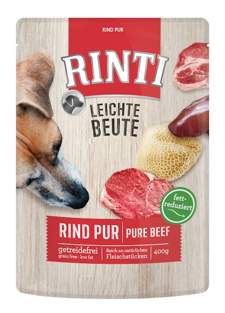 RINTI Leichte Beute 400g Frischebeutel HundenassfutterVorschaubild