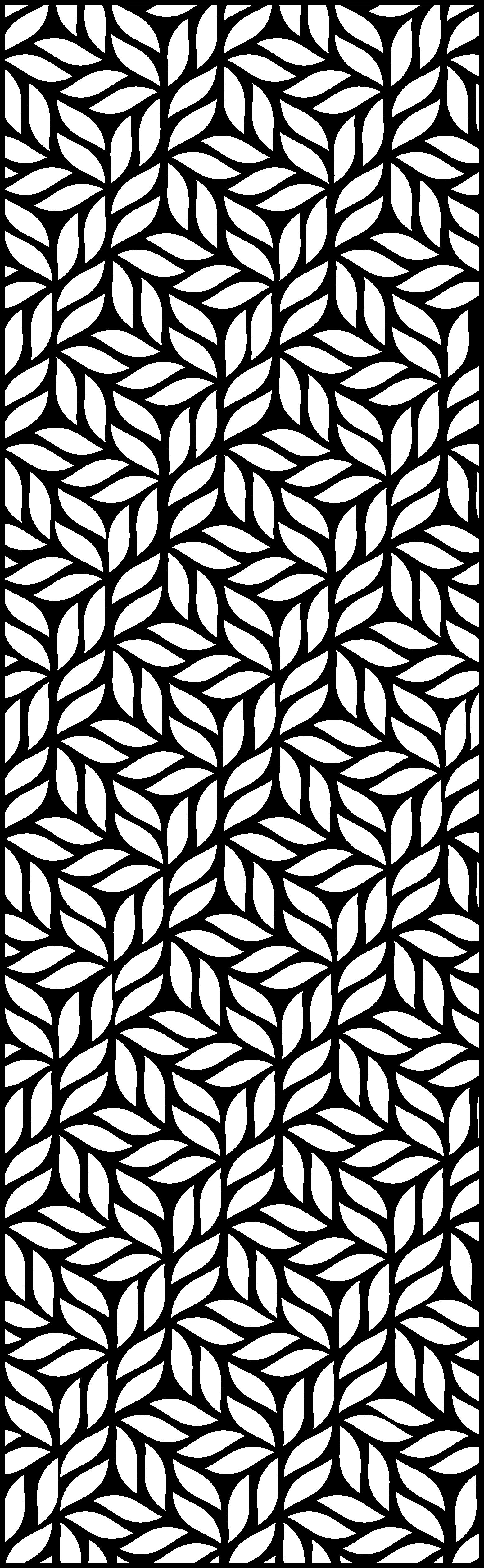 GroJa Design Leafs XL Anthrazit DB 703 180x60cm inkl. Befestigungsmaterial