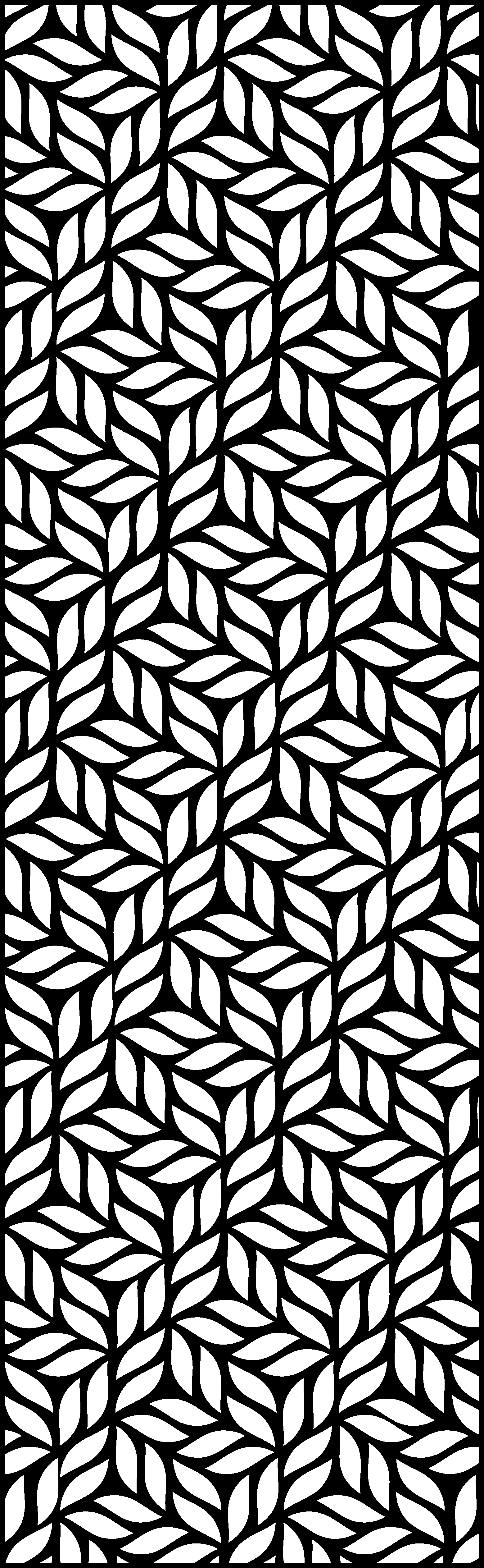 Thumbnail - GroJa Design Leafs XL Anthrazit DB 703 180x60cm inkl. Befestigungsmaterial