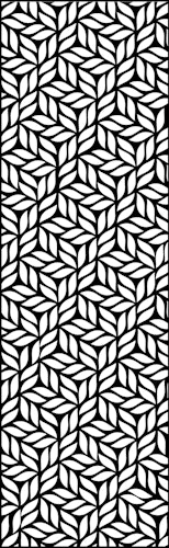 GroJa Design Leafs XL Anthrazit DB 703 180x60cm inkl. Befestigungsmaterial