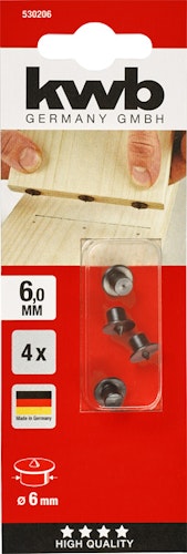 kwb 4-Markierspitzen  6,0 mm SB 530206