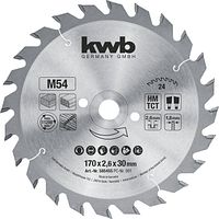 kwb Hk-Sägebl.HM Ø170x30/16 Z24 585455
