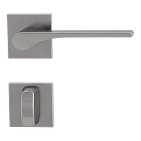 Griffwerk VAYA 261 LEAF LIGHT fast2fix Fast2Fix Rosetten eckig WC Samtgrau