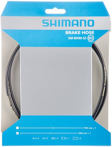 Shimano Bremsleitung SM-BH90-SSL 1000 mm schwarz