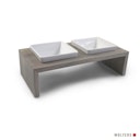 Vorschaubild Wolters Meshidai True Doppelnapf - Grau