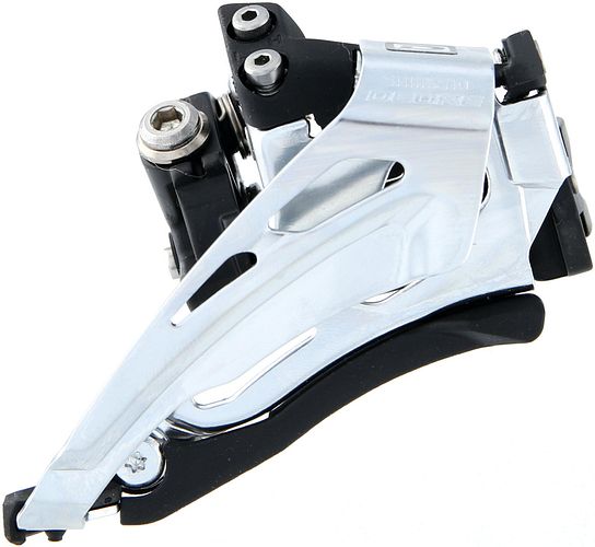 Shimano Umwerfer Deore FD-M6025 2-/10-fach schwarz/silber