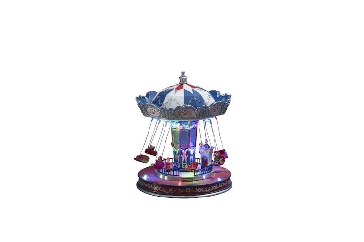Konstsmide Weihnachtsbeleuchtung  LED Szenerie Karussell 21x26,5x21cm