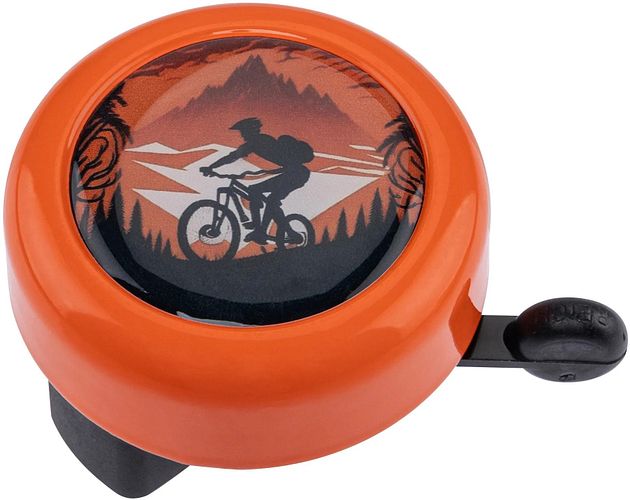 Reich Klingel Colour Biker Klingel orange, schwarz