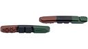 Vorschaubild CONTEC Bremsgummi V-Stop 3D 72 mm schwarz, grün, braun