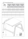 Kettler Ersatzteil Stopfen für Sessel, Hocker & Liege BASIC PLUS, 4er Set