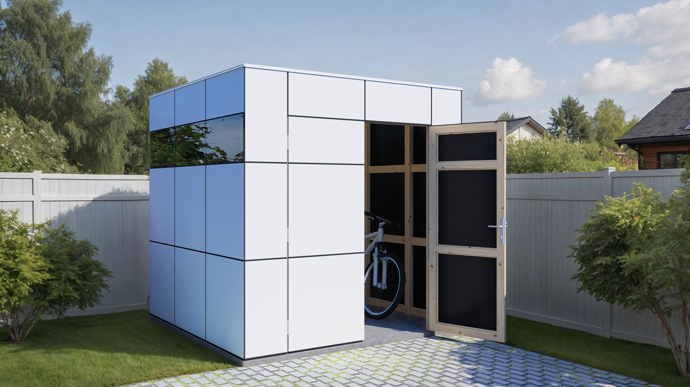 Bertilo Gartenhaus HPL 1 - 6 mm