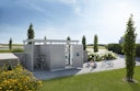 Biohort Seitendach zu Gerätehaus HighLine (Einzel- und Doppeltür)