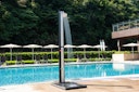 Summer Fun  Solardusche Gomera , 35L, schwarz/silber