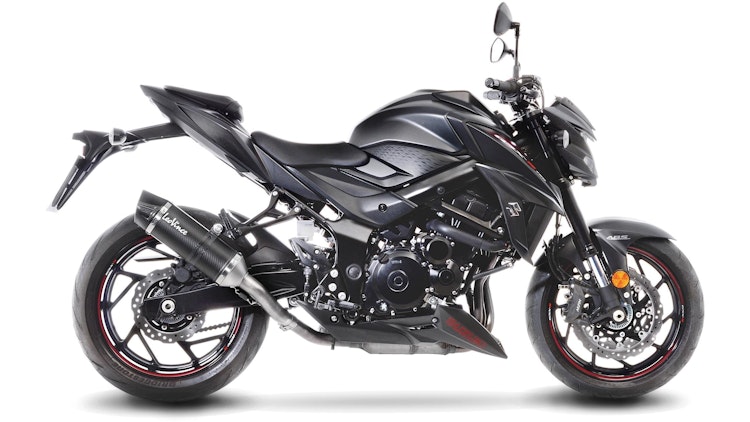 LeoVince SLIP-ON Carbon SBK LV ONE EVO für SUZUKI GSX-S 750/Z ABS A2
