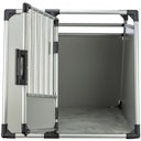 Vorschaubild TRIXIE Transportbox Aluminium silber/hellgrau Transportbox