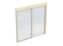 Skan Holz Seitenwände aus Polycarbonat für Terrassendach (Wandanbau)