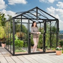 Vorschaubild Vitavia Gewächshaus Zeus 8100 inkl. 2 Dachfenstern - 8,1 m²