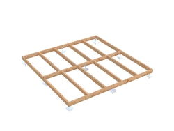 Palmako Fundamentrahmen 3x3 m (inkl. LogFoot)