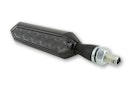 Vorschaubild HIGHSIDER smart Sora LED Sequenz-Blinker Gehäuse Schwarz / Linse Rauchgrau (Paar), Vorn & Hinten