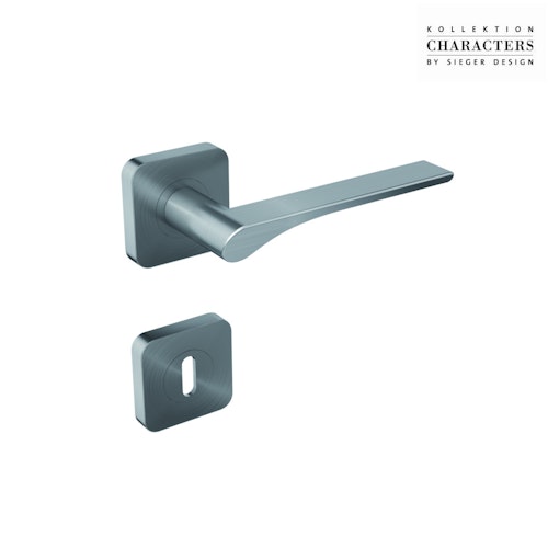 Griffwerk Türgriff LEAF LIGHT K4 SIEGER DESIGN-Edelstahl matt