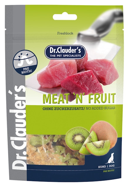 Dr. Clauder's Meat'N' Fruit (Ludwigswelt) 80 Gramm HundesnackVorschaubild
