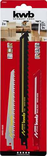 kwb Sä-Sägebl. Set 3tlg 576003