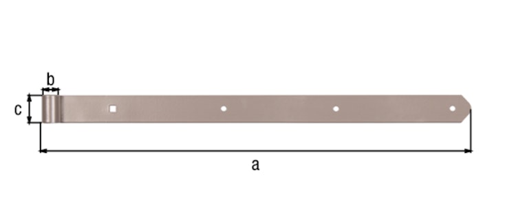 Alberts® DURAVIS® Ladenband gerade 600mm
