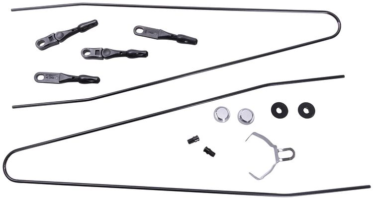 CONTEC Schutzblech-Set Splash Protect 28 Zoll silber 28" - 42 mm breit