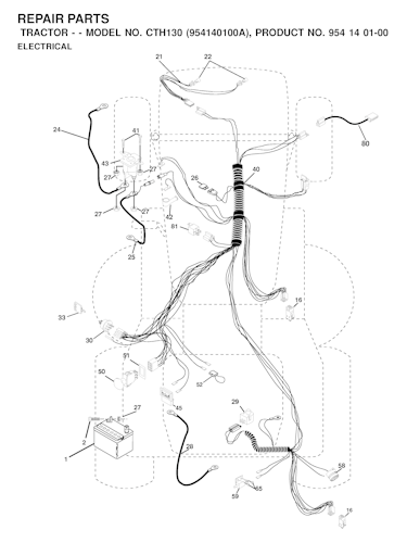 Husqvarna Gartentraktoren YTH1746A, 954567055, 2000-11