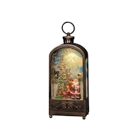 Konstsmide LED Wasserlaterne Santa + Baum