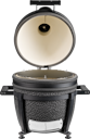 Vorschaubild Grill Guru Kamado Prime Compact Matte Black 33 cm