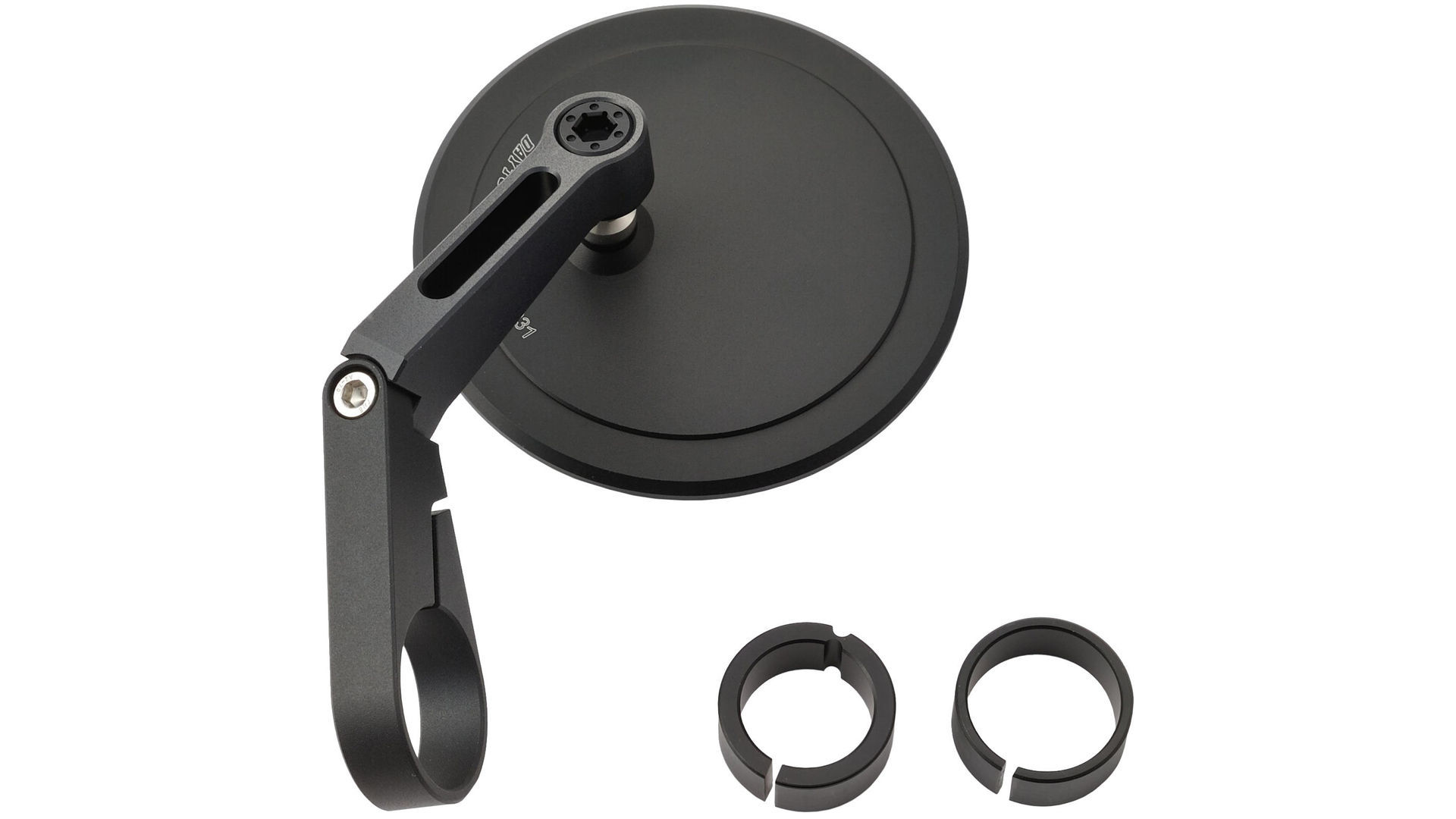 Daytona Bar-End-Spiegel D-MIRROR-17 Round Flat