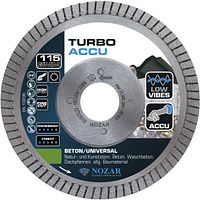 Nozar Diamant-Trennscheibe Turbo ACCU