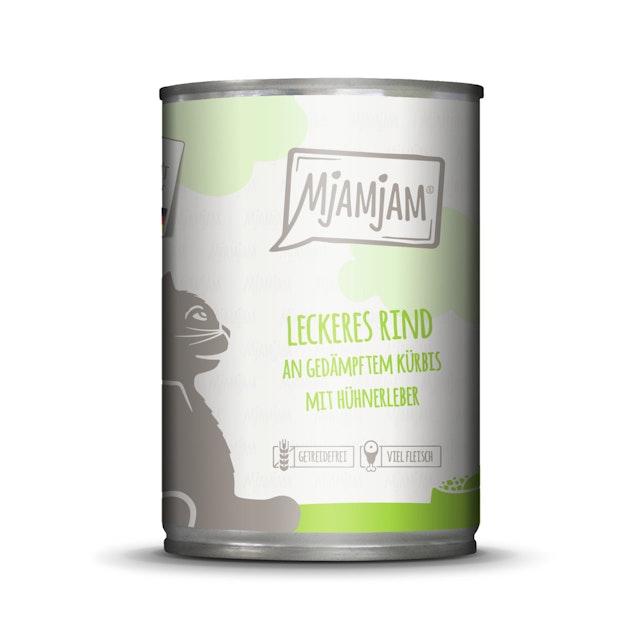 MJAMJAM Leckere Mahlzeit 400g Dose KatzennassfutterVorschaubild