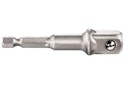 Vorschaubild Metabo Adapter 1/4" Außensechskant auf 1/2" Außenvierkant Länge 7 2mm schlagfest