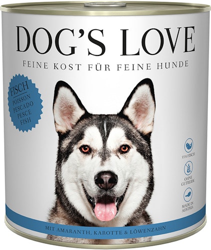 Dog's Love Classic 800g Dose Hundenassfutter