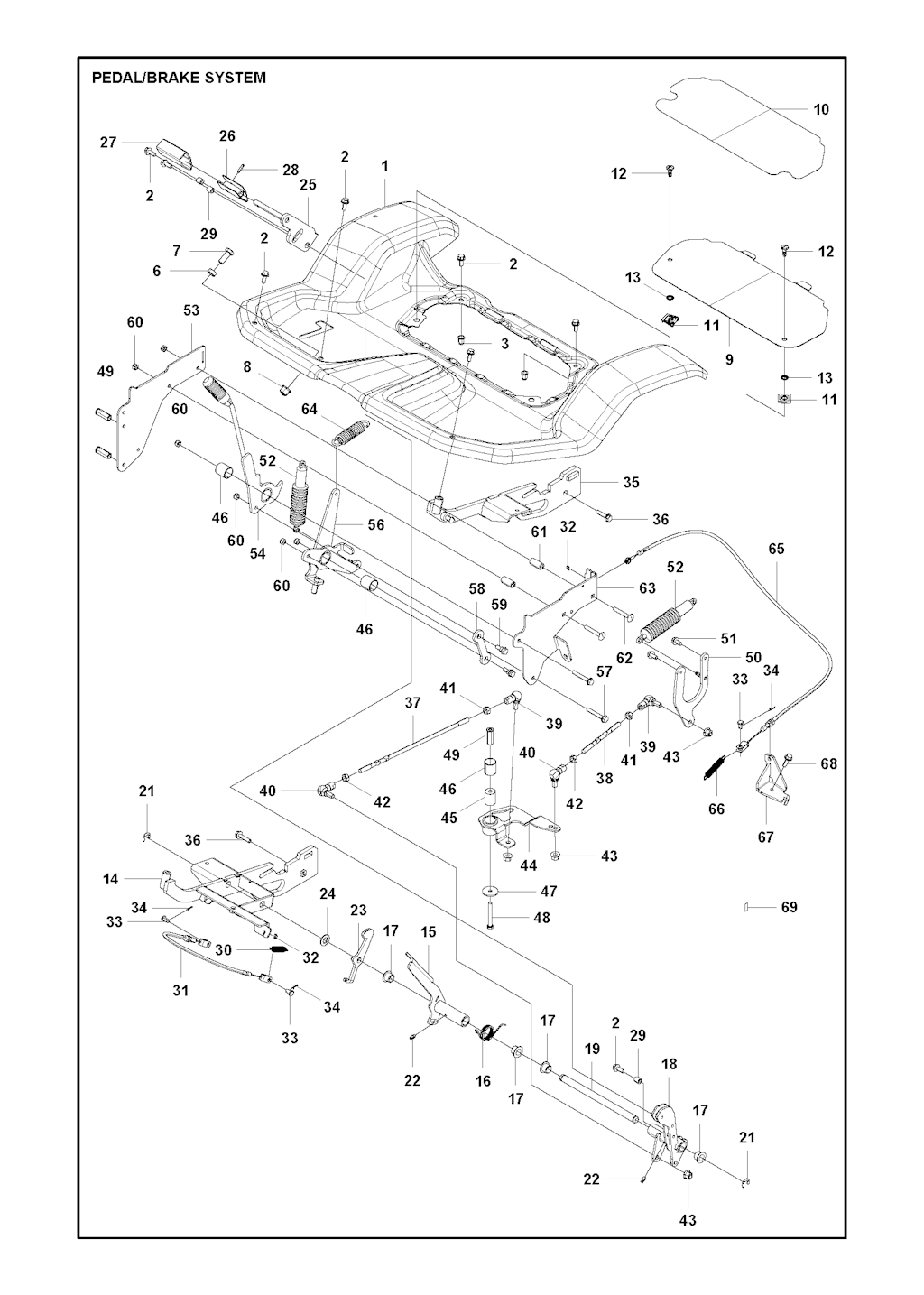 Explosionszeichnung Ersatzteile