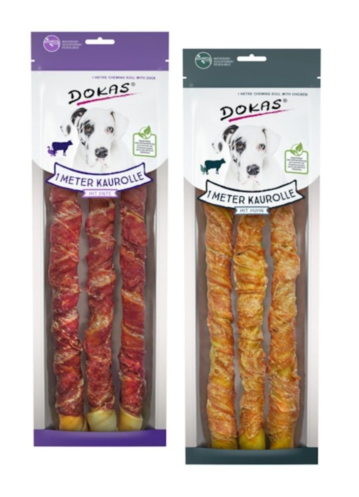 DOKAS Snack-Mix Kaurollen 1m 2x315g