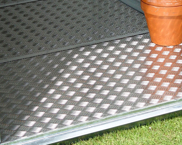 Thumbnail - Alu-Bodenplatte für Biohort Metallgerätehaus Neo 348 x 348 cm (4D)