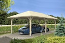 Vorschaubild Skan Holz Carport Taunus 439 x 786 cm